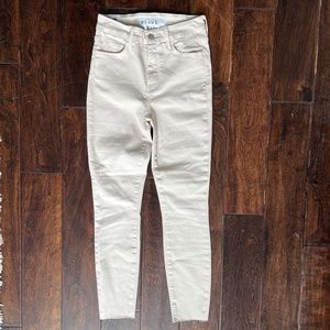 Frank & Eileen NWOT Sligo Italian Performance Denim, Light Blush Color, Size 26